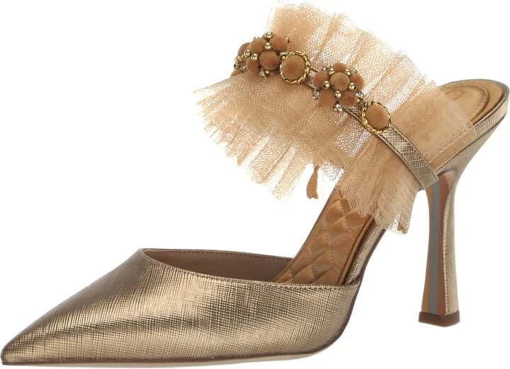 Sam Edelman Hughes Mule Deep Gold 6.5 Medium