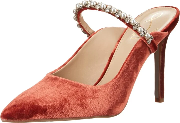 Sam Edelman Hyland Mule Canyon Orange 8 Medium