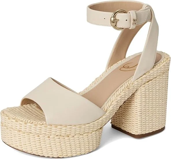 Sam Edelman Immie Women's Shoes Modern Ivory : 10 M, Textile - Image 5