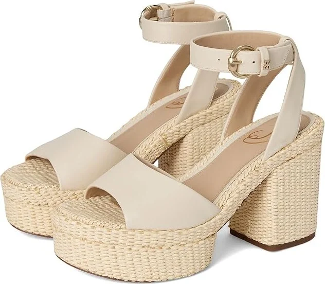 Sam Edelman Immie Women's Shoes Modern Ivory : 10 M, Textile
