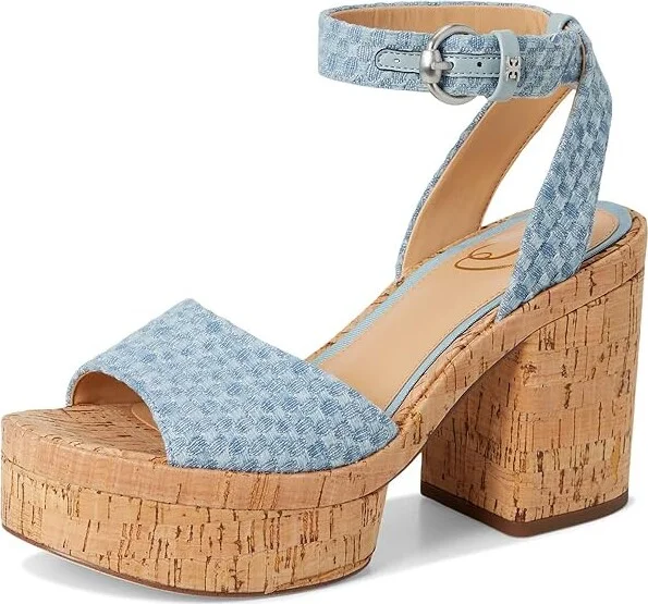 Sam Edelman Immie Women's Shoes Montrose Blue : 10 M, Textile - Image 5