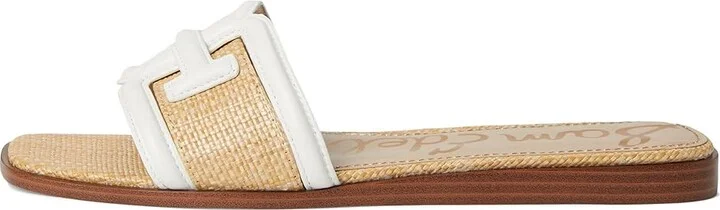 Sam Edelman Irina Women's Shoes Bright White/Bleached Beechwoo : 5 M, Leather - Image 6