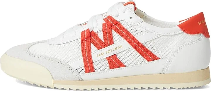 Sam Edelman Irma Women's Shoes White/Persimmon : 8 M, Leather/Rubber - Image 6