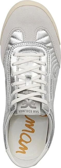Sam Edelman Isabel Women's Shoes Soft Silver/Off-White : 11 M, Leather - Image 2
