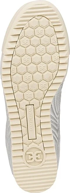 Sam Edelman Isabel Women's Shoes Soft Silver/Off-White : 11 M, Leather - Image 3
