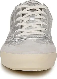 Sam Edelman Isabel Women's Shoes Soft Silver/Off-White : 11 M, Leather - Image 4