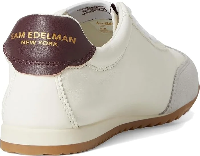 Sam Edelman Isella 2 Women's Shoes Optic White/Plum Wine : 10.5 M, Leather - Image 4