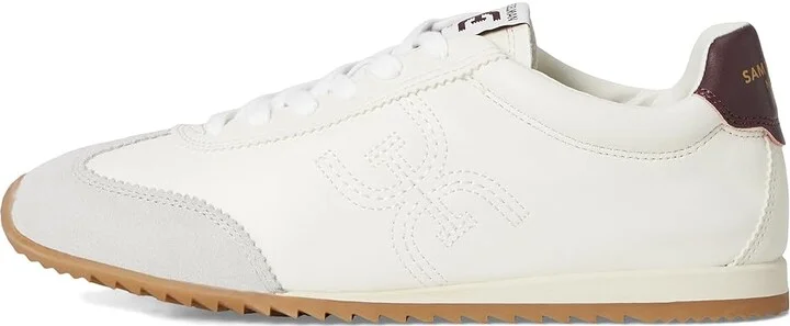 Sam Edelman Isella 2 Women's Shoes Optic White/Plum Wine : 10.5 M, Leather - Image 6