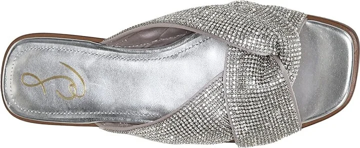 Sam Edelman Issie Women's Shoes Silver : 7.5 M, Textile - Image 2