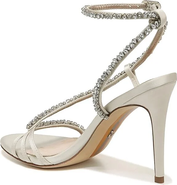Sam Edelman Issie Women's Shoes Silver : 7.5 M, Textile - Image 4