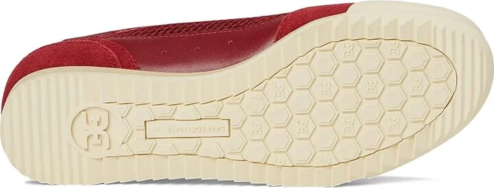 Sam Edelman Ivey Mesh Women's Shoes Deep Scarlet/White Mesh : 11 M, Leather - Image 3