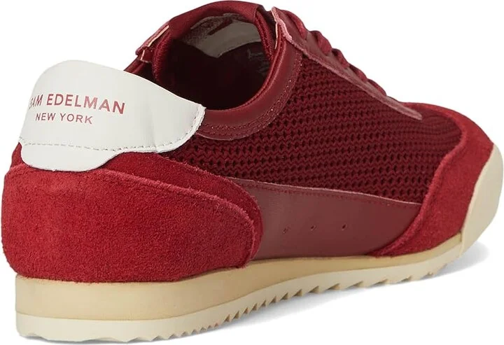 Sam Edelman Ivey Mesh Women's Shoes Deep Scarlet/White Mesh : 11 M, Leather - Image 4