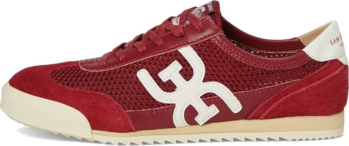 Sam Edelman Ivey Mesh Women's Shoes Deep Scarlet/White Mesh : 11 M, Leather - Image 6