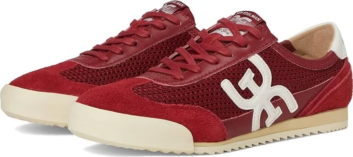 Sam Edelman Ivey Mesh Women's Shoes Deep Scarlet/White Mesh : 11 M, Leather