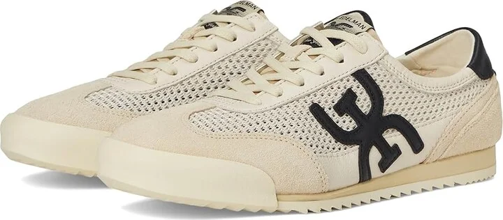 Sam Edelman Ivey Mesh Women's Shoes New Ecru/Black Mesh : 8 M, Leather