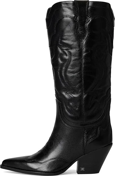 Sam Edelman James Women's Zip Boots Black : 11 M, Suede - Image 6