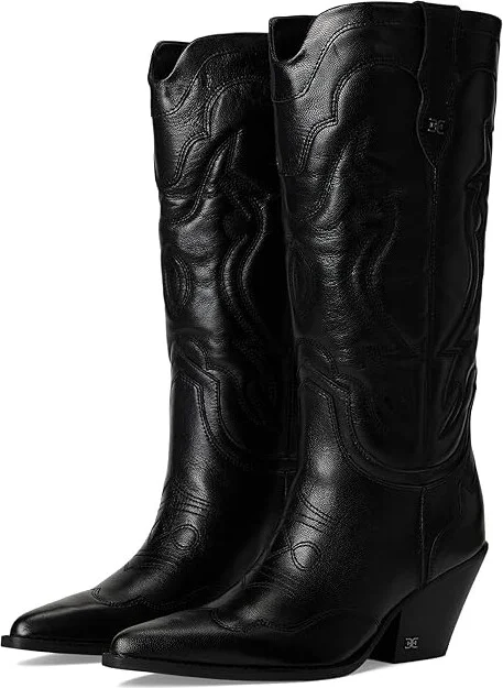 Sam Edelman James Women's Zip Boots Black : 11 M, Suede
