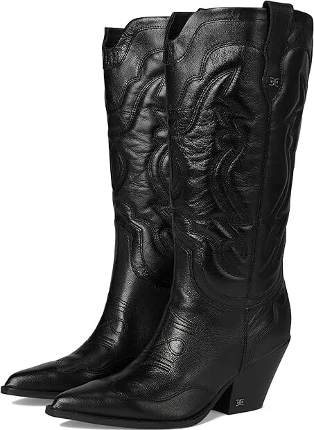 Sam Edelman James Women's Zip Boots Black Wc : 11 M, Suede