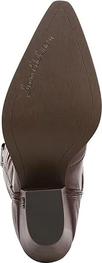 Sam Edelman James Women's Zip Boots Spiced Pecan : 5 M, Suede - Image 3