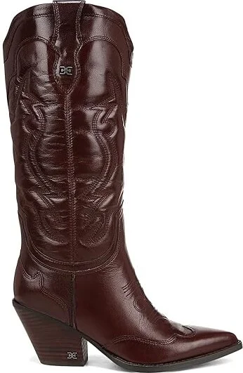 Sam Edelman James Women's Zip Boots Spiced Pecan : 5 M, Suede - Image 6
