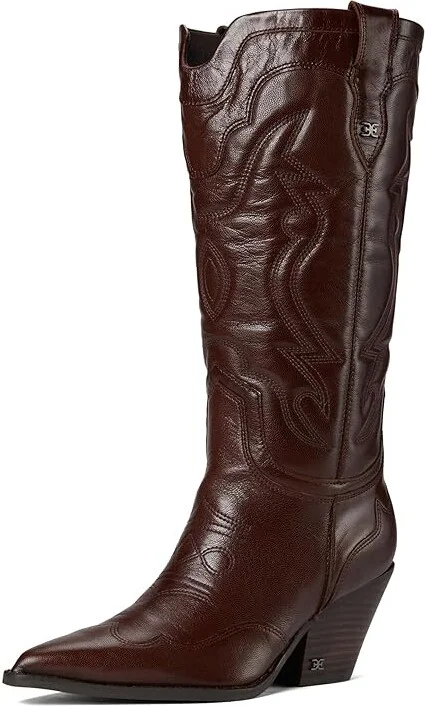 Sam Edelman James Women's Zip Boots Spiced Pecan WC : 10 M, Suede - Image 5