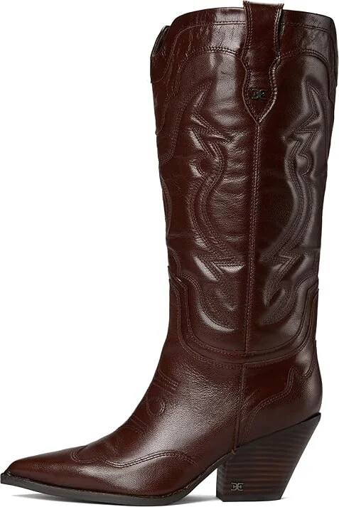 Sam Edelman James Women's Zip Boots Spiced Pecan WC : 10 M, Suede - Image 6