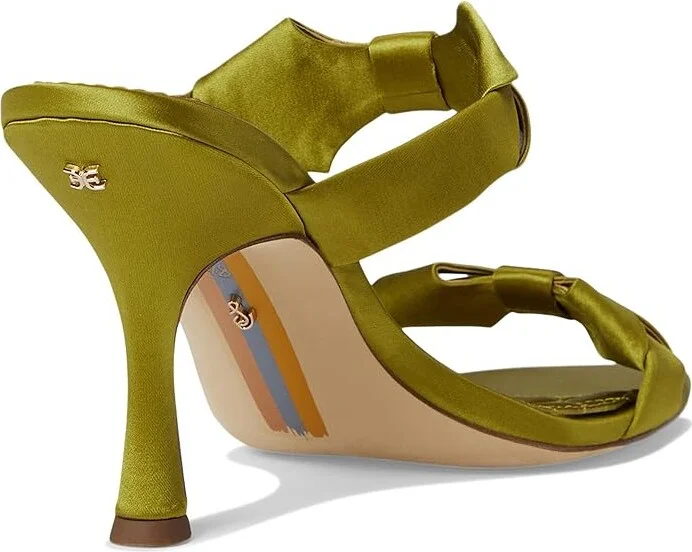 Sam Edelman Jasmine High Women's Heels Greentini : 8 M, Leather/Suede - Image 4