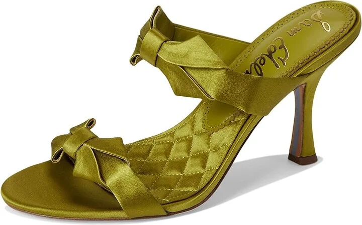 Sam Edelman Jasmine High Women's Heels Greentini : 8 M, Leather/Suede - Image 5