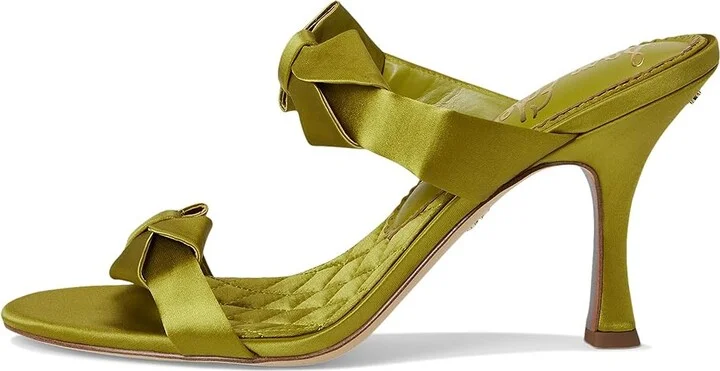 Sam Edelman Jasmine High Women's Heels Greentini : 8 M, Leather/Suede - Image 6