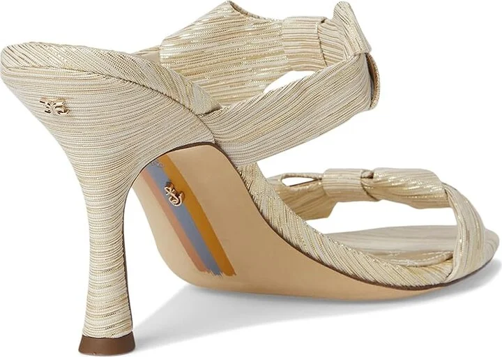 Sam Edelman Jasmine High Women's Heels Soft Gold : 8 M, Leather/Suede - Image 4
