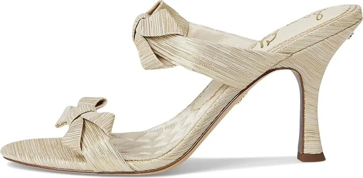 Sam Edelman Jasmine High Women's Heels Soft Gold : 8 M, Leather/Suede - Image 6