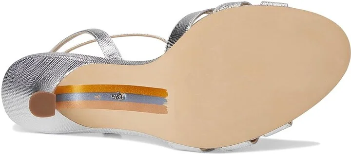 Sam Edelman Joanna Women's Sandals Soft Silver : 8.5 M, Leather/Rubber - Image 3