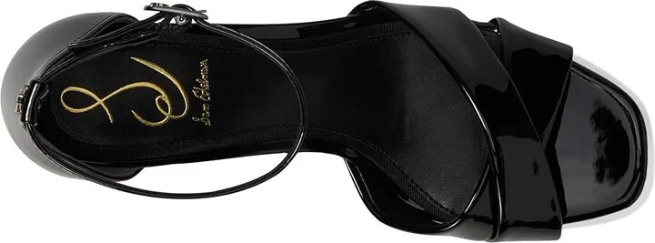 Sam Edelman Jullian Women's Sandals Black Patent : 8 M, Leather/Rubber - Image 2