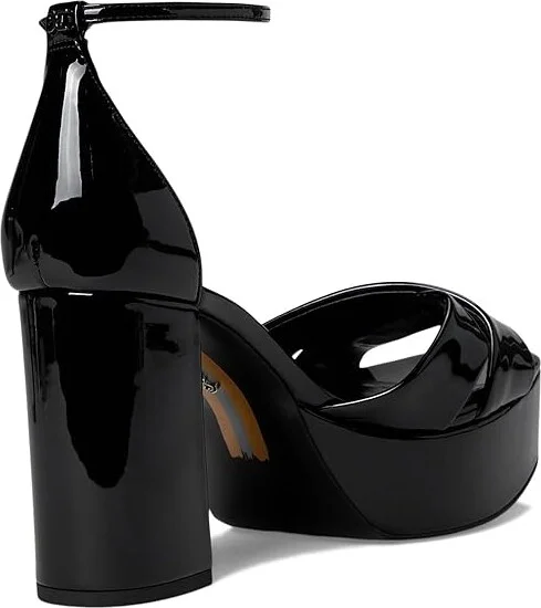 Sam Edelman Jullian Women's Sandals Black Patent : 8 M, Leather/Rubber - Image 4