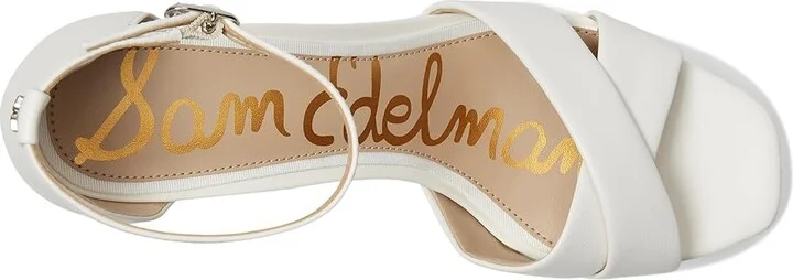 Sam Edelman Jullian Women's Sandals Bright White : 8.5 M - Image 2