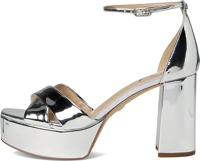 Sam Edelman Jullian Women's Sandals Soft Silver : 11 M, Leather/Rubber - Image 6