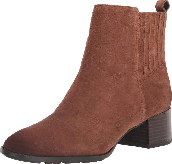 Sam Edelman Kaiti Fashion Boot Walnut Brown 7.5 Medium