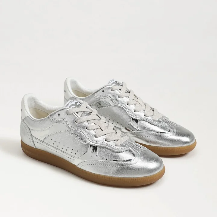 Sam Edelman Kallen Sneaker Soft Silver Leather