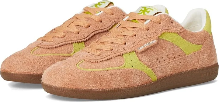 Sam Edelman Kallen Women's Shoes Canyon Coral/Celery : 6 M, Leather/Rubber