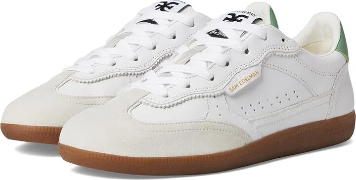 Sam Edelman Kallen Women's Shoes Run White/Garden Gre : 6 M, Leather/Rubber