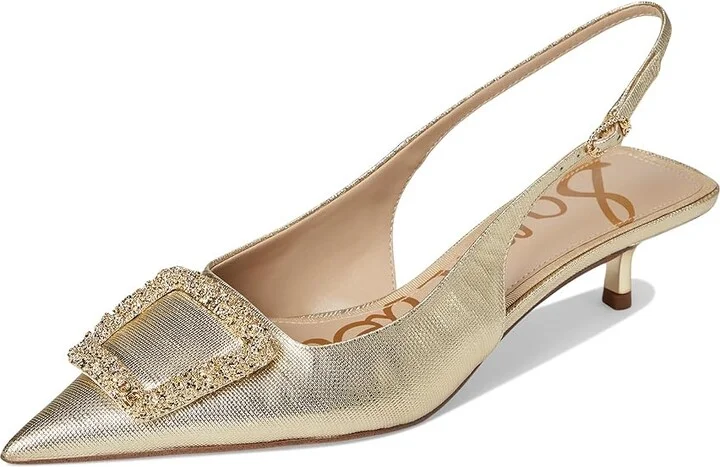 Sam Edelman Kammie Women's Shoes Amber Gold : 6 M, Leather - Image 5