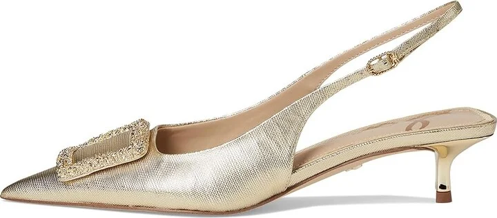 Sam Edelman Kammie Women's Shoes Amber Gold : 6 M, Leather - Image 6
