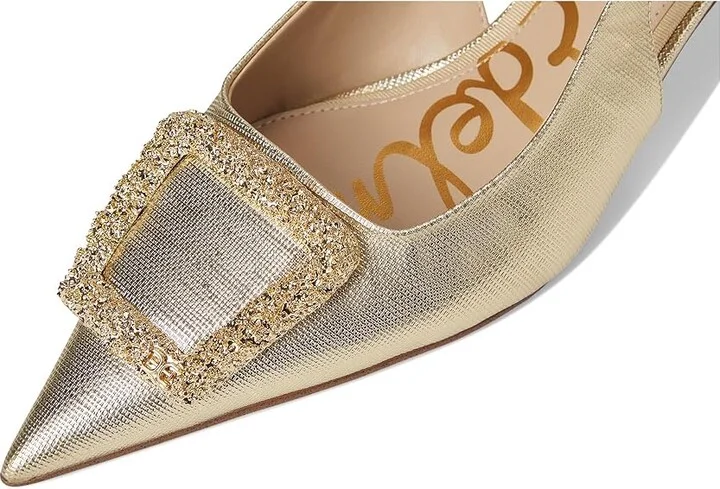 Sam Edelman Kammie Women's Shoes Amber Gold : 6 M, Leather - Image 7