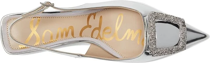 Sam Edelman Kammie Women's Shoes Soft Silver : 8.5 M, Leather - Image 2