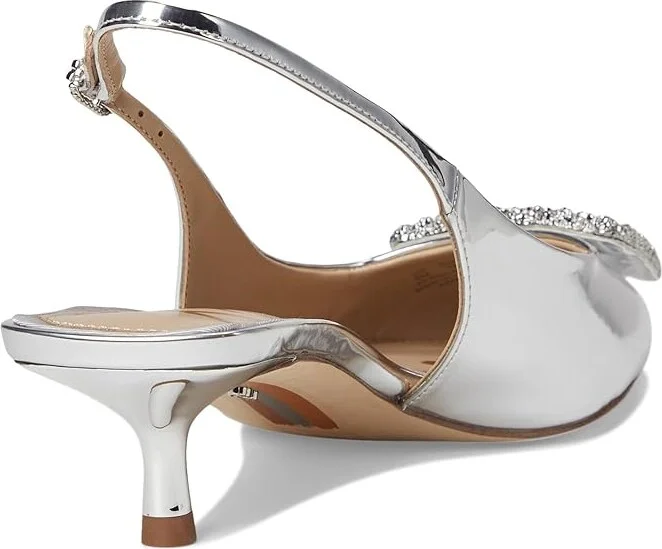 Sam Edelman Kammie Women's Shoes Soft Silver : 8.5 M, Leather - Image 4