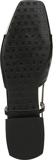 Sam Edelman Kara 2 Women's Flat Shoes Black Patent/Alpine Ivory : 5 M, Leather - Image 3