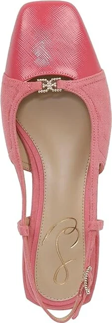Sam Edelman Kara 2 Women's Flat Shoes Rose Quartz : 6 M, Leather - Image 2
