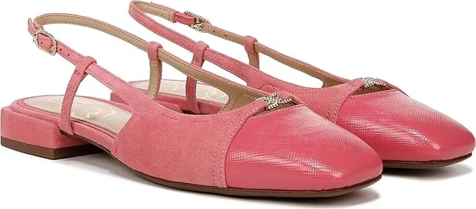 Sam Edelman Kara 2 Women's Flat Shoes Rose Quartz : 6 M, Leather