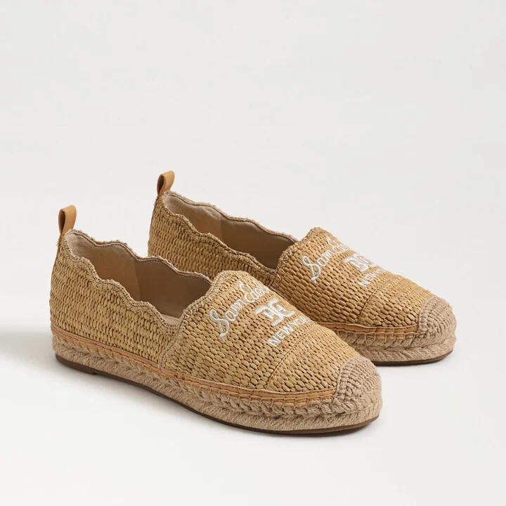 Sam Edelman Karla Espadrille Slip On Sand Raffia