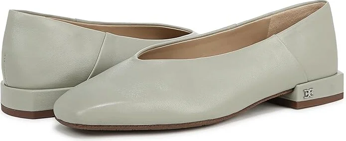 Sam Edelman Kasey Women's Shoes Silver Sage : 9.5 M, Leather - Image 4